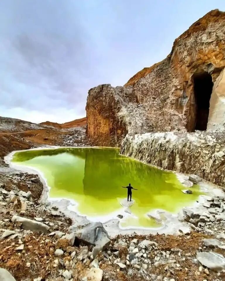 بزرگترین غار نمکی خاورمیانه در ایران است + تصاویر