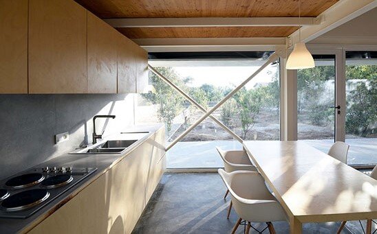 ویلای متفاوت ۹۵ متری در ایران که فینالیست جایزه معماری شد