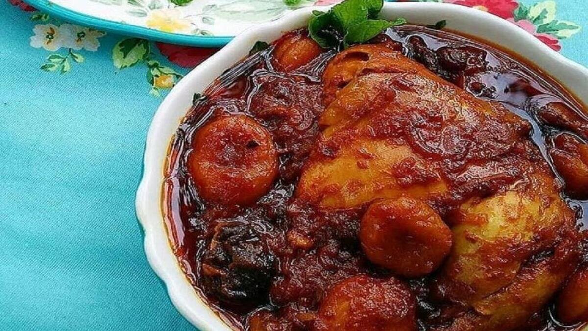 خورشت انار آلو