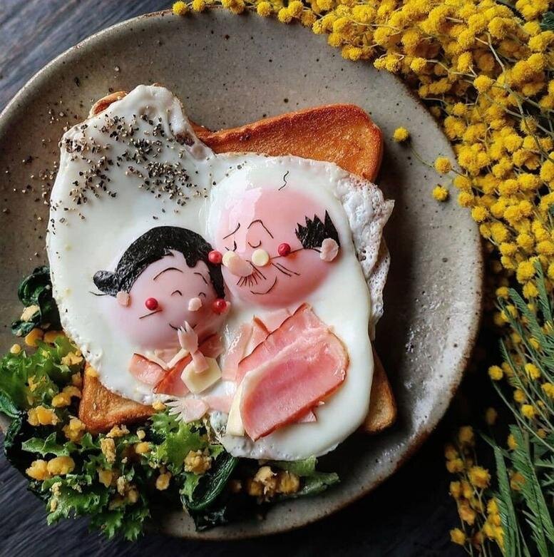 خلاقیت بی نظیر این مادر در تزئین غذا برای فرزندانش | تصاویر