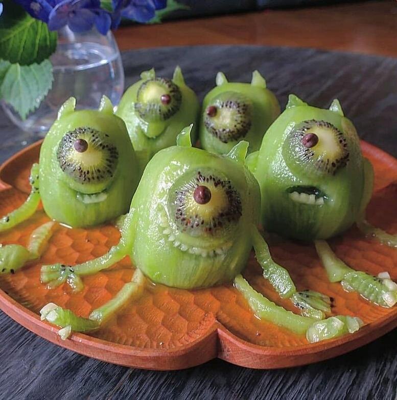 خلاقیت بی نظیر این مادر در تزئین غذا برای فرزندانش | تصاویر