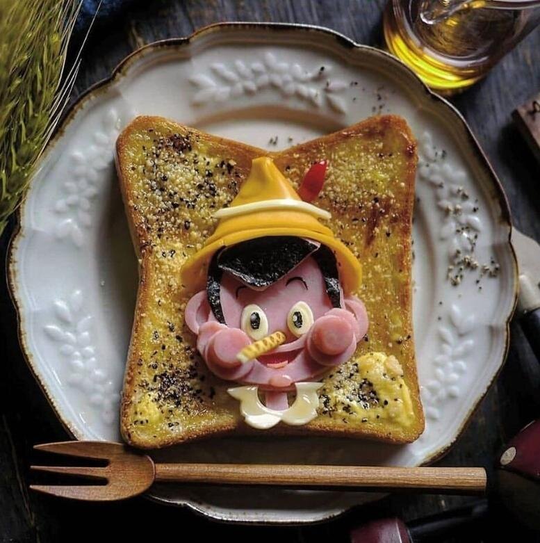 خلاقیت بی نظیر این مادر در تزئین غذا برای فرزندانش | تصاویر