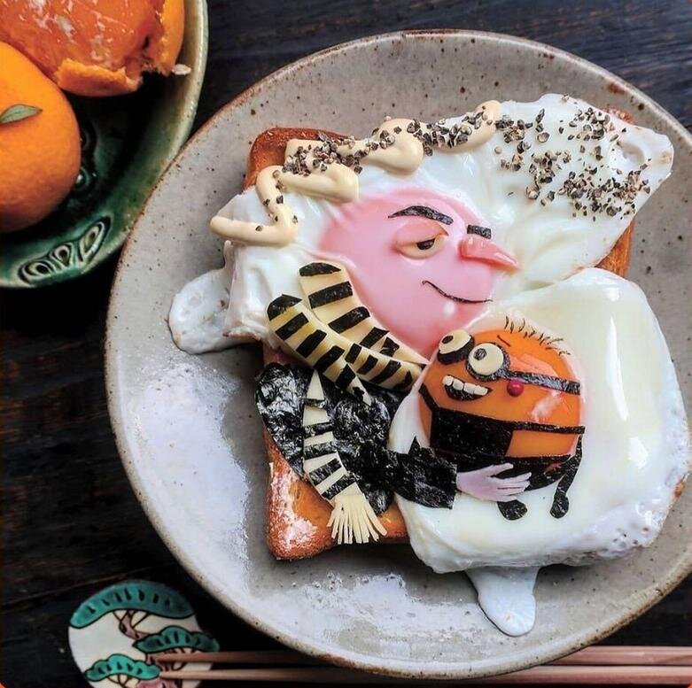 خلاقیت بی نظیر این مادر در تزئین غذا برای فرزندانش | تصاویر