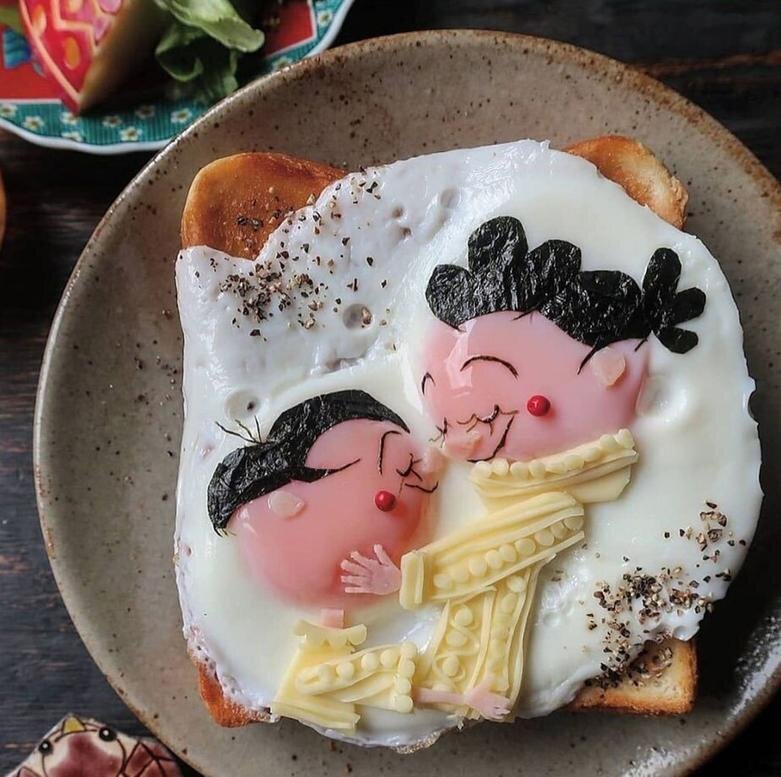 خلاقیت بی نظیر این مادر در تزئین غذا برای فرزندانش | تصاویر