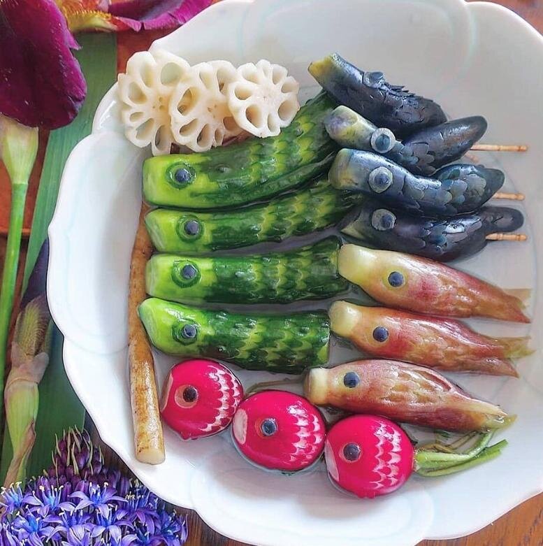 خلاقیت بی نظیر این مادر در تزئین غذا برای فرزندانش | تصاویر