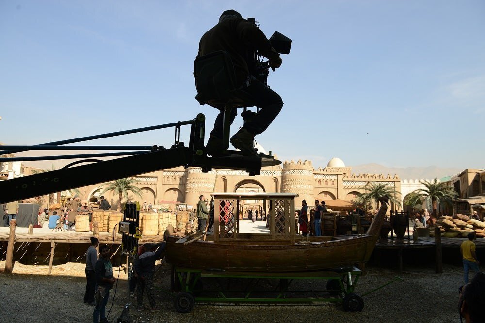 جدیدترین تصاویر از بزرگترین سریال تاریخی در حال ساخت تلویزیون