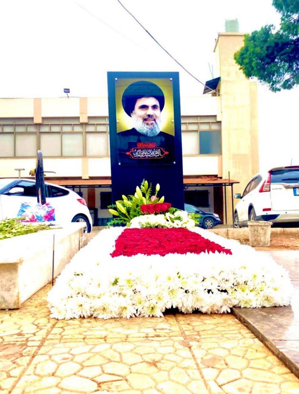 مزار موقت شهید سیدهاشم صفیالدین | تصاویر