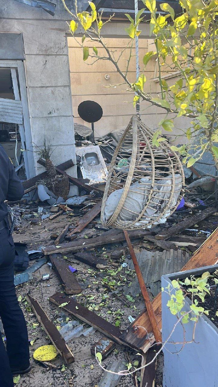 تصاویر جدیدی از محل اصابت پهپاد یمنی در جنوب تلآویو