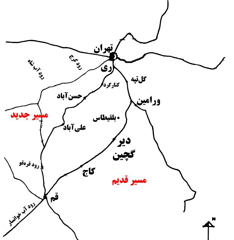 حکایت عبور پیکر بی‌جان ناصرالدین شاه از حوالی سرتخت