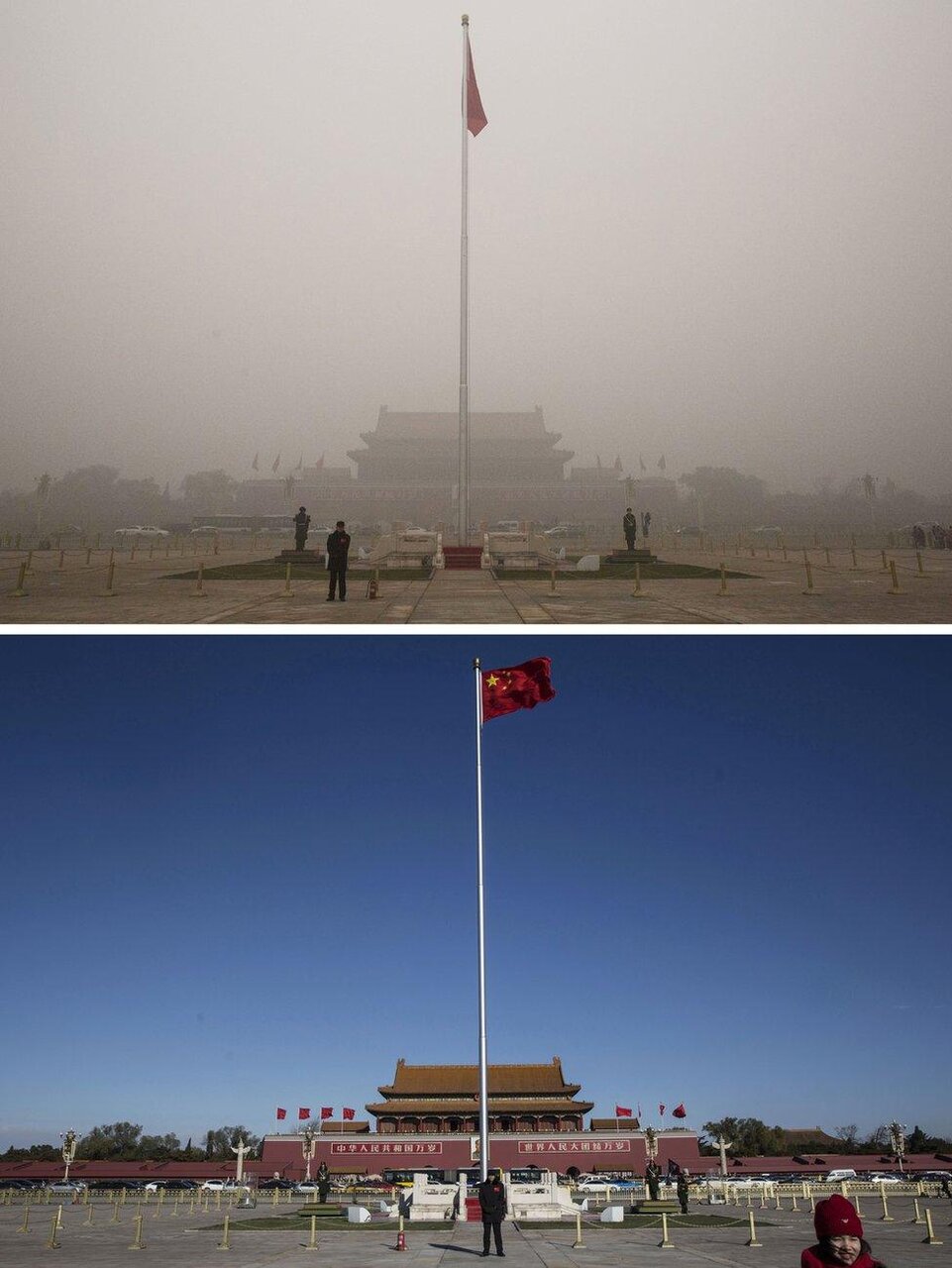 ۱۰ سال مبارزه چین با آلودگی هوا در پایتخت