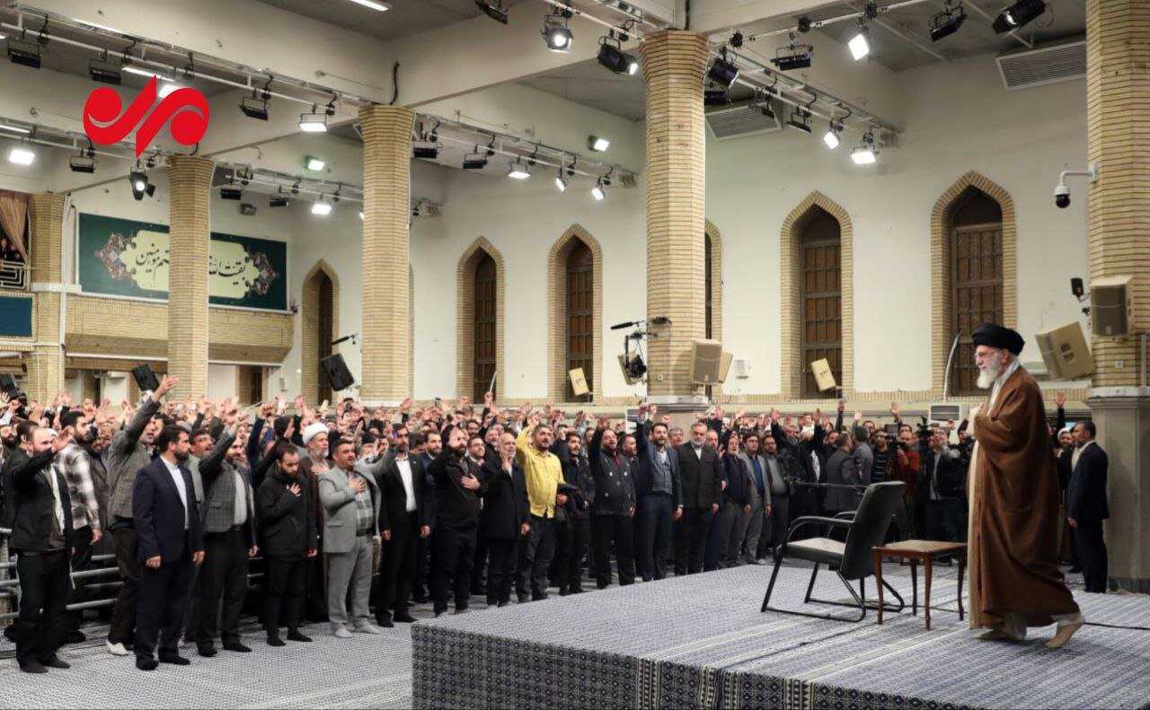 حضور پسر سردار سلیمانی در دیدار امروز اقشار مختلف مردم با رهبر انقلاب | عکس