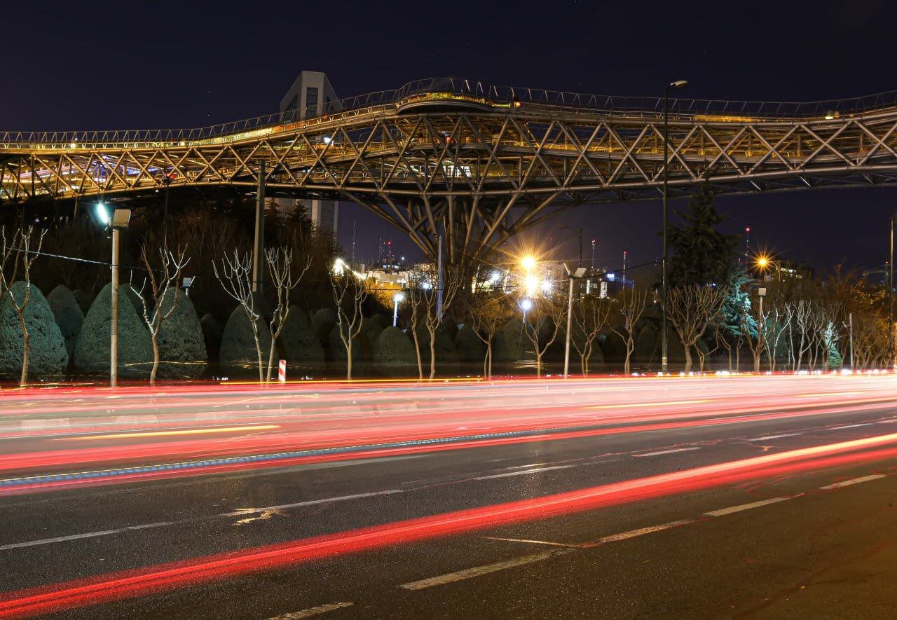 پلطبیعت هم خاموش شد + عکس