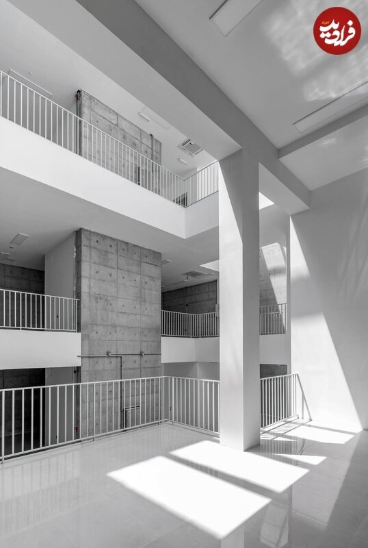 معماری منحصربهفرد یک «باشگاه زنانه» در تهران | تصاویر