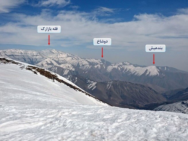 به دیدار آبشار یخی از مسیر کوچهباغهای زیبای سنگان