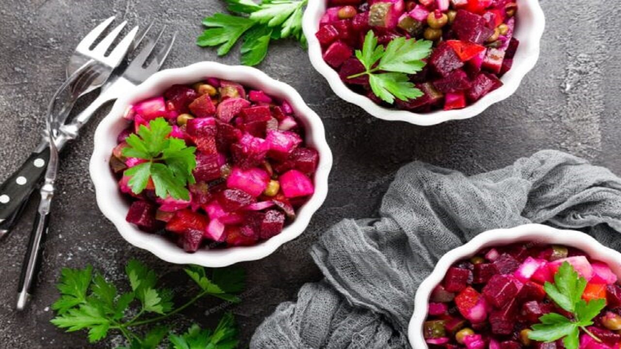 روش تهیه سالاد لوبیا چیتی و لبو برای شب یلدا+فوت و فن