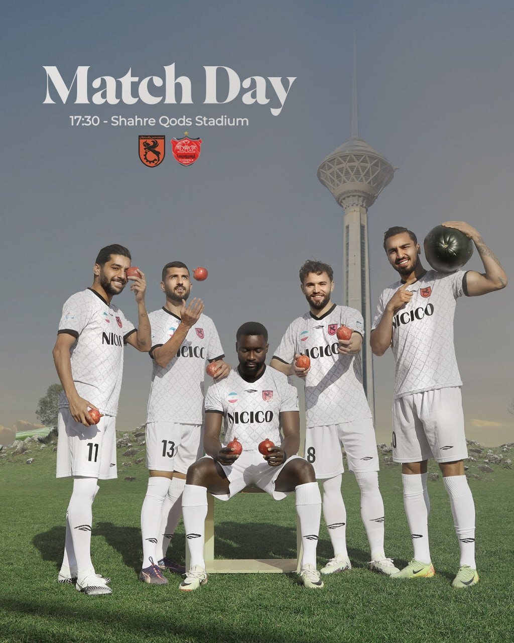 پوستر کنایهآمیز رقیب پرسپولیس در خصوص تهران + عکس