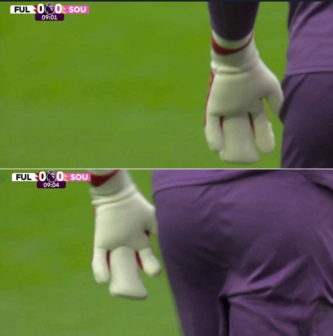 دستکش ۴ انگشتی دروازهبان انگلیسی سوژه شد! | تصاویر