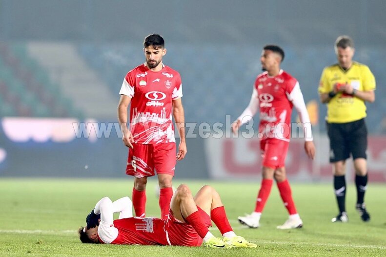غمگینترین چهره از اورونوف در پرسپولیس + عکس
