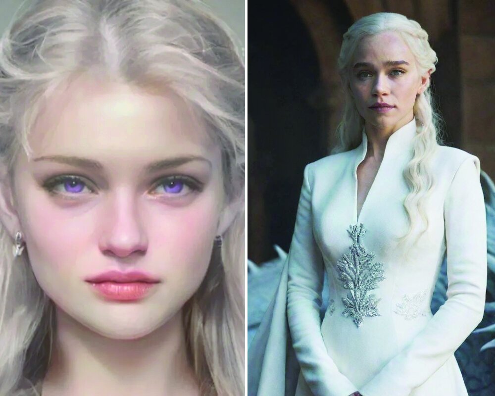 تصاویر هوش مصنوعی از شخصیتهای «بازی تاجوتخت» بر اساس توصیفات کتاب