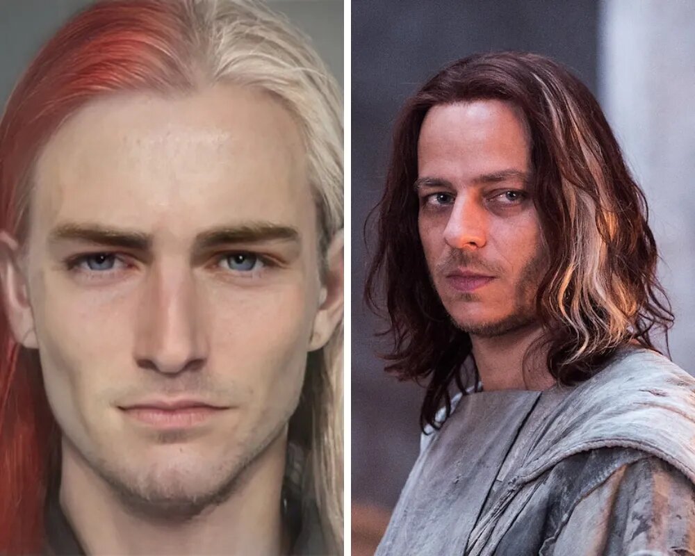 تصاویر هوش مصنوعی از شخصیتهای «بازی تاجوتخت» بر اساس توصیفات کتاب