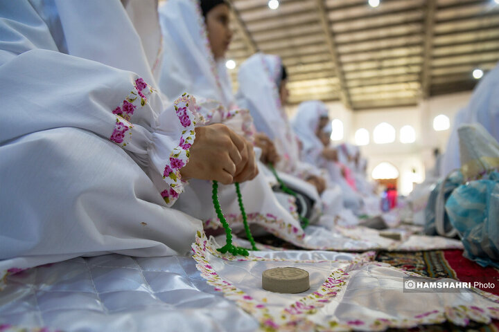 مراسم جشن عبادت دختران آملی