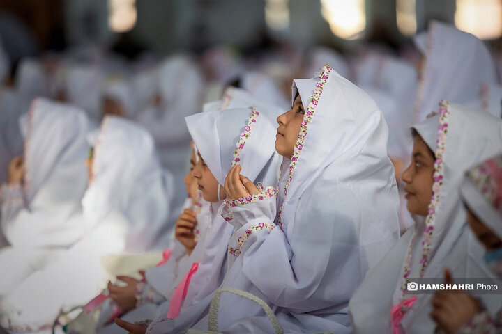 مراسم جشن عبادت دختران آملی