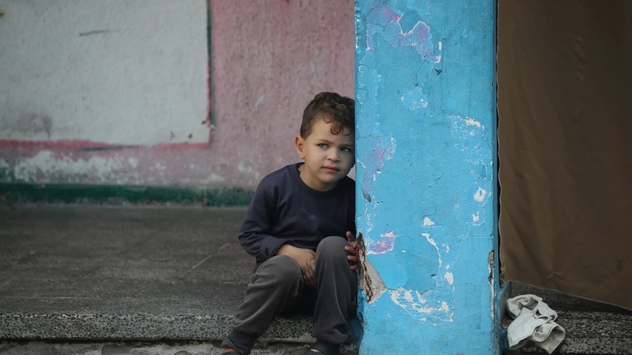 مرثیه زمستانی کودکان غزه