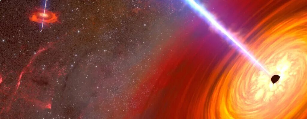 سیاهچالهای با ۴۰۰ میلیون برابر جرم خورشید!