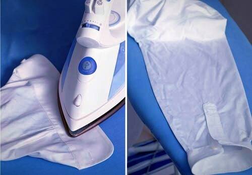 نحوه صحیح اتو زدن پیراهن مردانه + آموزش تصویری | چگونه یقه پیراهن را صاف کنیم ؟