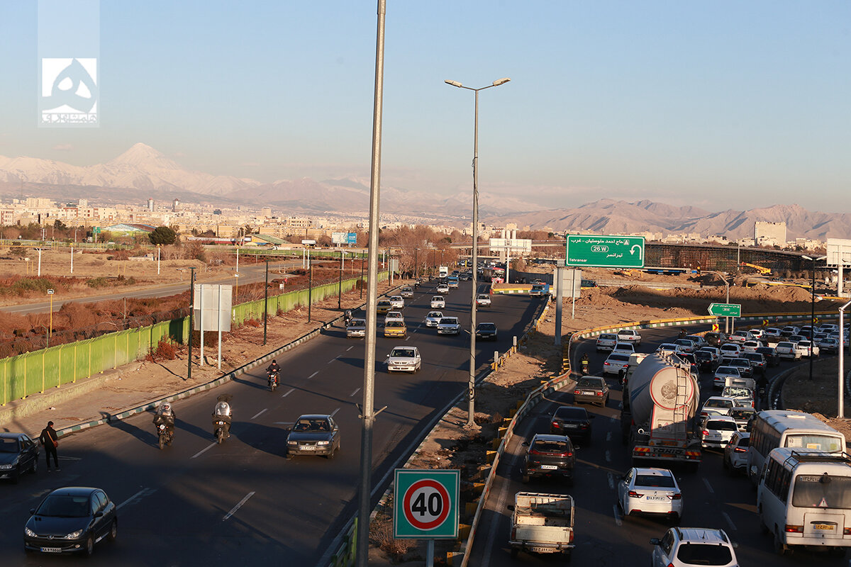 نمای تهران / هوای تهران