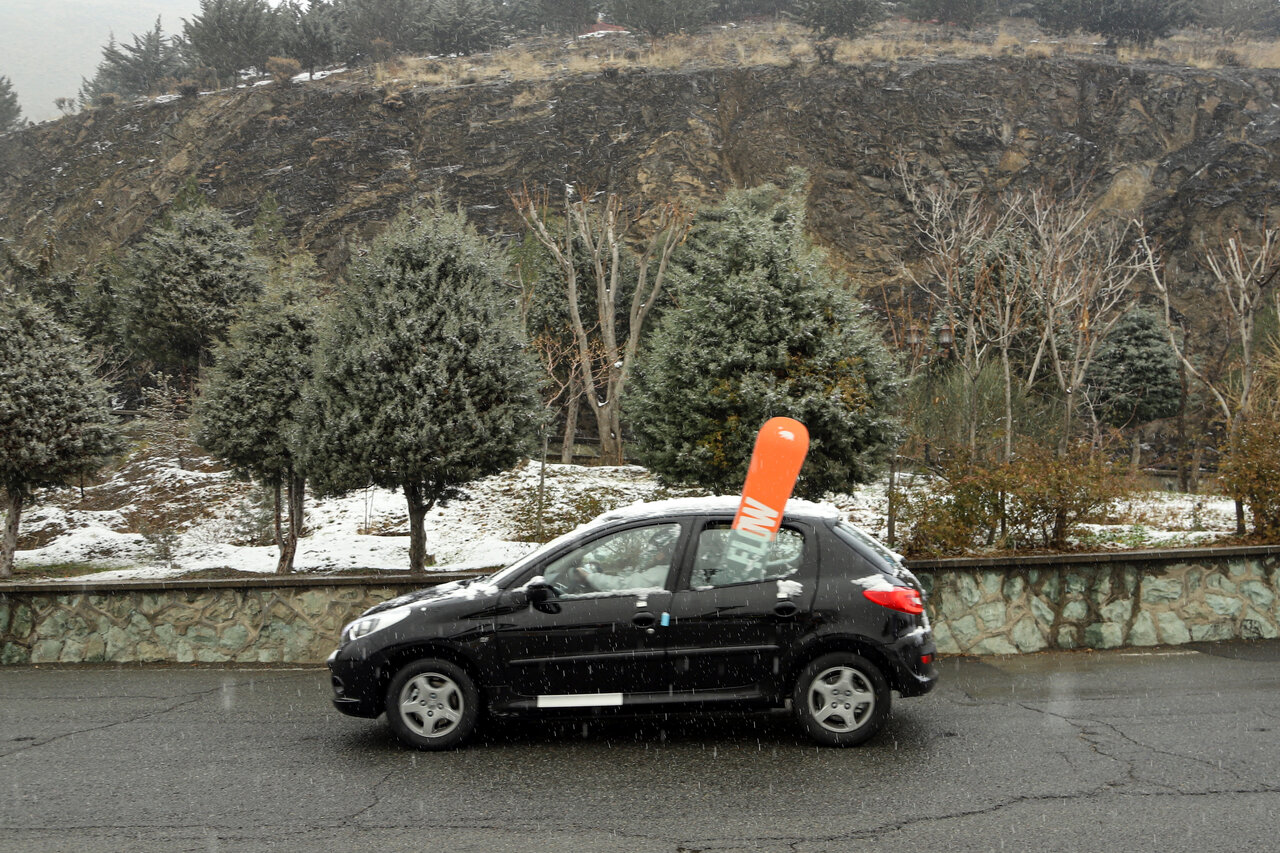 زیباترین تصاویر از بارش برف دیماه امسال در تهران