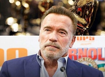 تصویری جالب از آرنولد و همسرش در یک مهمانی؛ پاریس ۱۹۸۹