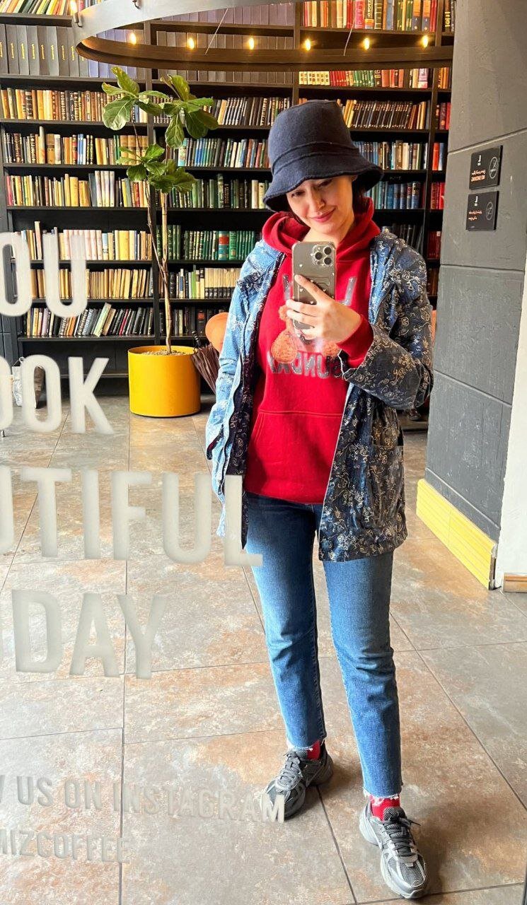 استایل نوجوانپسند خانم بازیگر + عکس