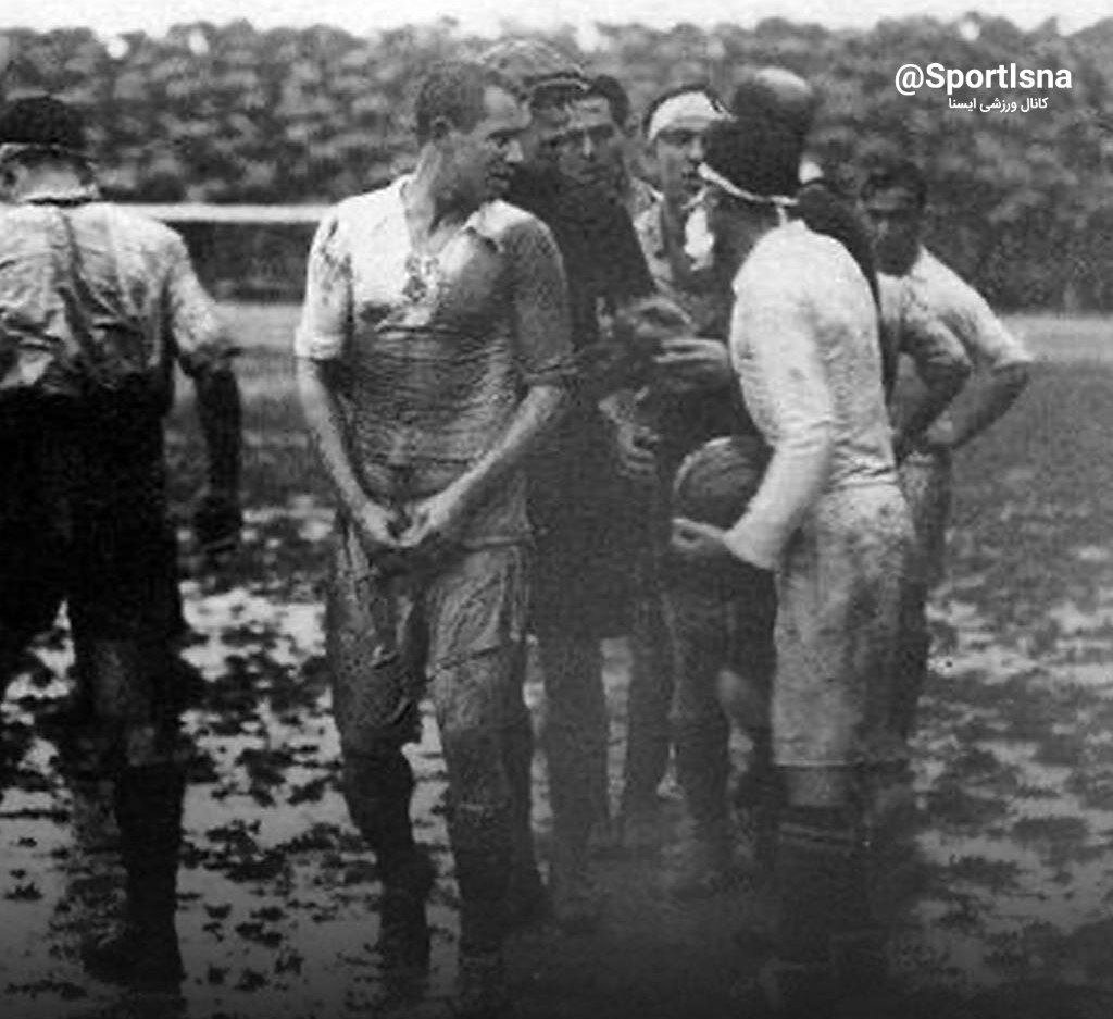 تصویری تاریخی از اولین مصاف تیمهای رئال مادرید و بارسلونا در سال ۱۹۲۹