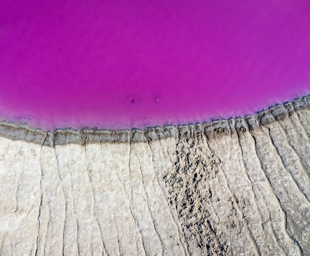 رنگ عجیب یک گل فشان در شمال ایران + تصاویر