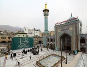رونمایی از بزرگترین کتیبه دست‌نویس کشور در آستان مقدس امامزاده صالح (ع)