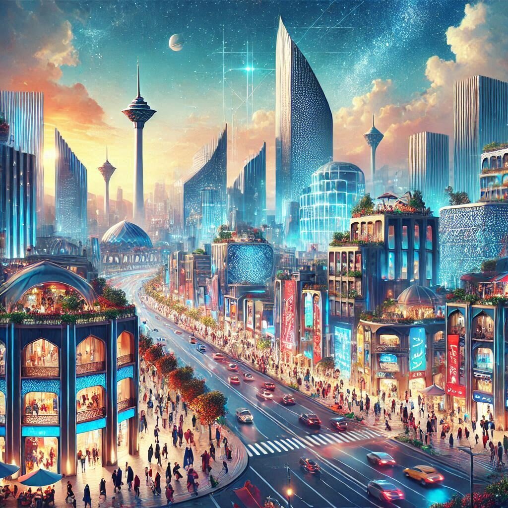 اگر تهران را چینیها میساختند؛ هوش مصنوعی پاسخ داد | عکس