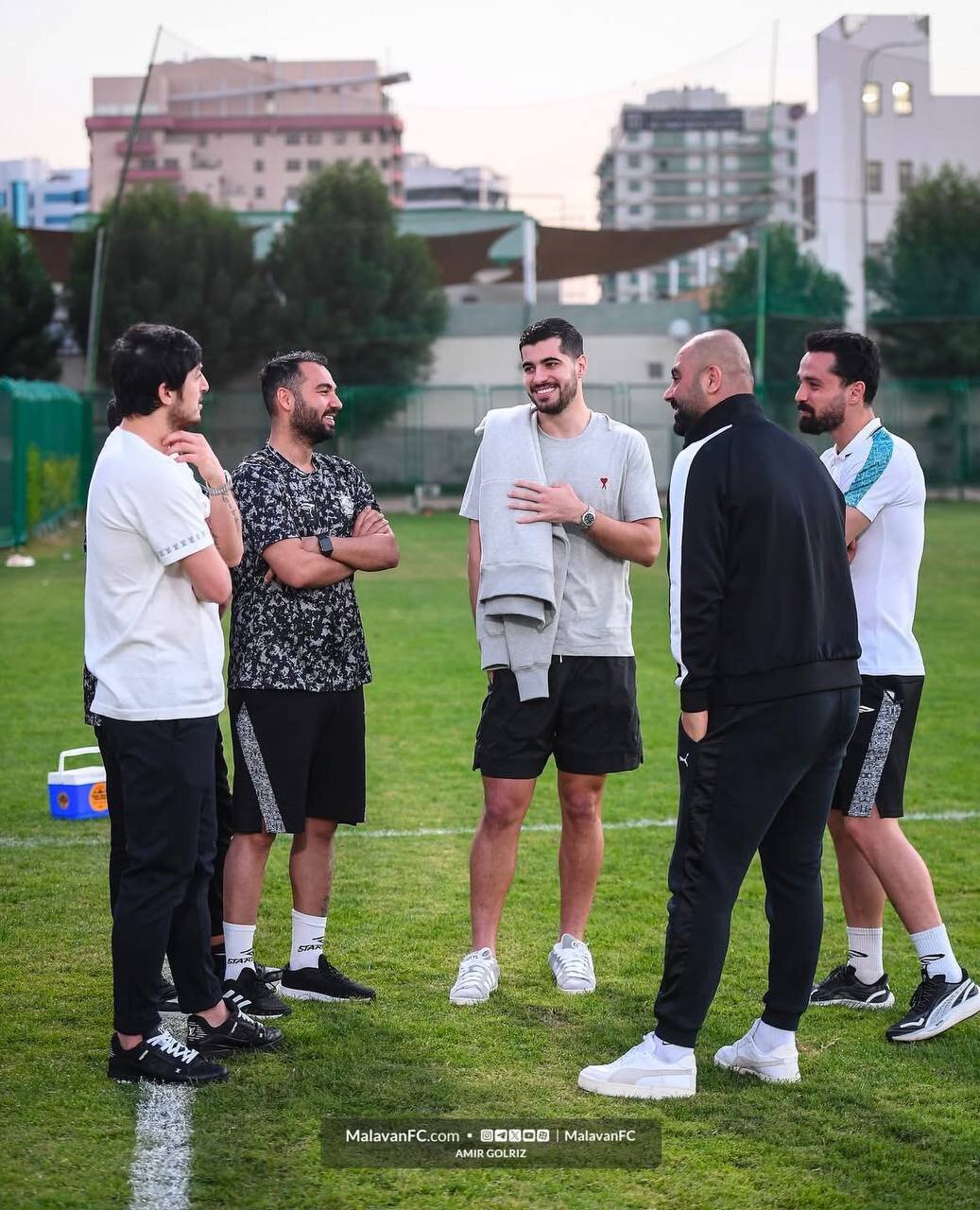 حضور دو ستاره در اردوی ملوان | تصاویر