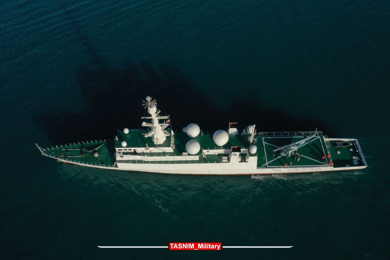 «زاگرس»؛ نخسین ناوشکن اطلاعاتی _ سیگنالی ارتش | تصاویر