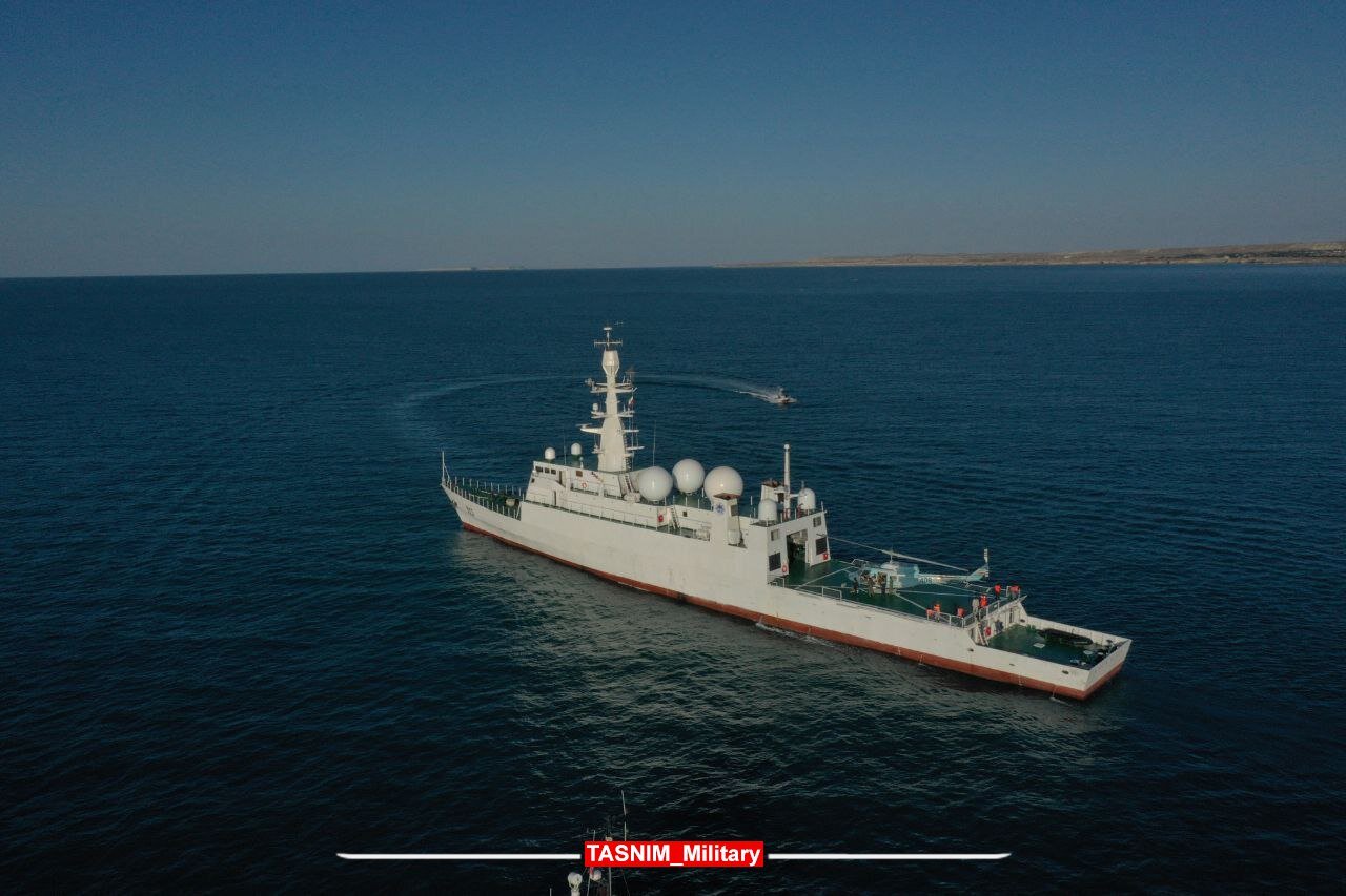 «زاگرس»؛ نخسین ناوشکن اطلاعاتی _ سیگنالی ارتش | تصاویر