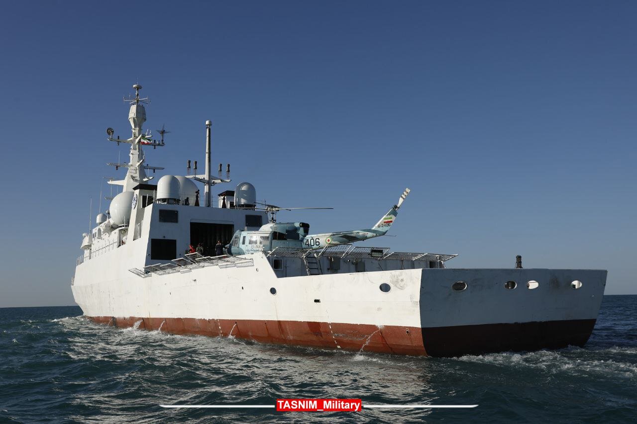 «زاگرس»؛ نخسین ناوشکن اطلاعاتی _ سیگنالی ارتش | تصاویر