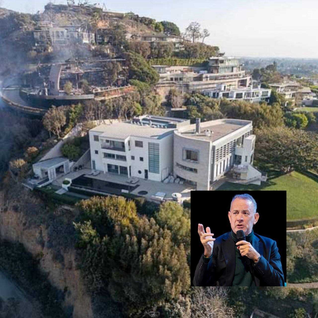 ویلای استیون اسپیلبرگ و تام هنکس در آتشسوزیهای کالیفرنیا سالم ماند | تصاویر