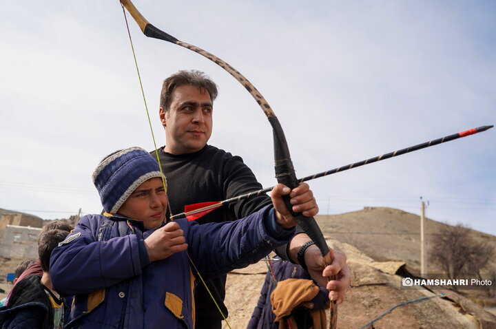 ویژه برنامه ورزشی در باللی قشلاق اهر