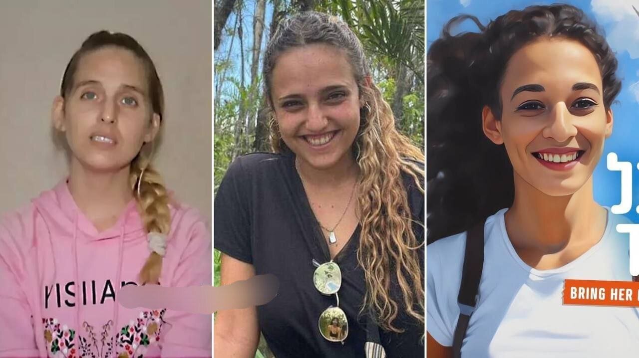 سه زن صهیونیست که قرار است امروز آزاد شوند | عکس