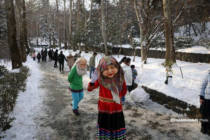 جشن آدم برفی ها در تهران