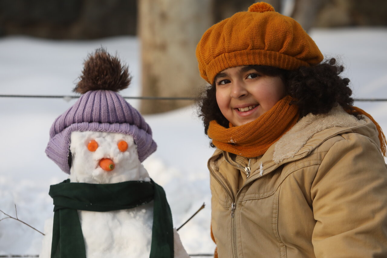 جشن آدم برفی ها در بوستان جمشیدیه