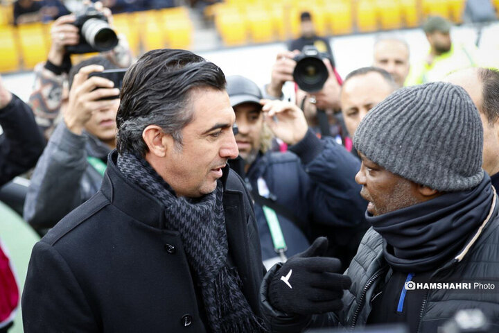 بازی فوتبال استقلال و شمس آذر قزوین