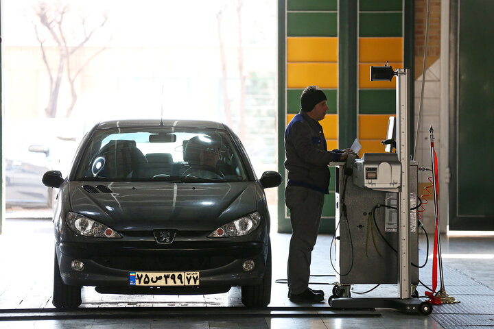 رونمایی از تجهیزات مراکز معاینه فنی