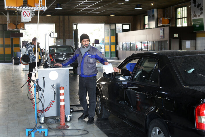 رونمایی از تجهیزات مراکز معاینه فنی