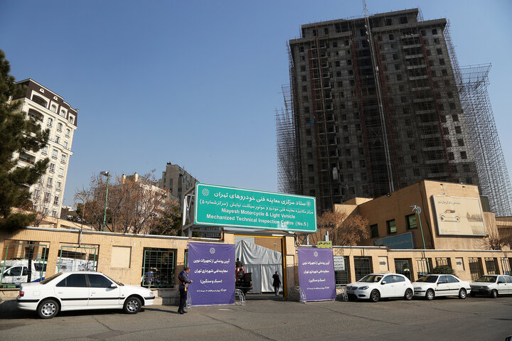 رونمایی از تجهیزات مراکز معاینه فنی